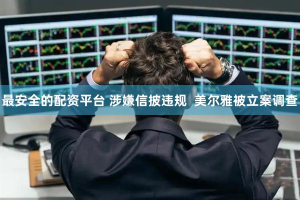 最安全的配资平台 涉嫌信披违规  美尔雅被立案调查