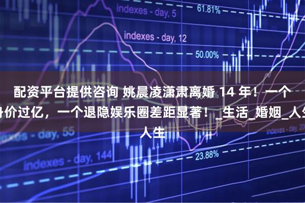 配资平台提供咨询 姚晨凌潇肃离婚 14 年！一个身价过亿，一个退隐娱乐圈差距显著！_生活_婚姻_人生